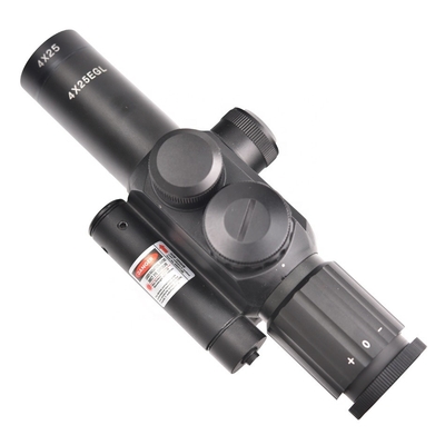 M6 Tactische rode/groene visie met 4x vergroting en rode laser lichtgewicht 435g