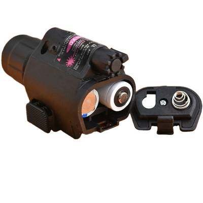 650nm golflengte 5mw uitgangsvermogen LED zaklamp en rood laserzicht