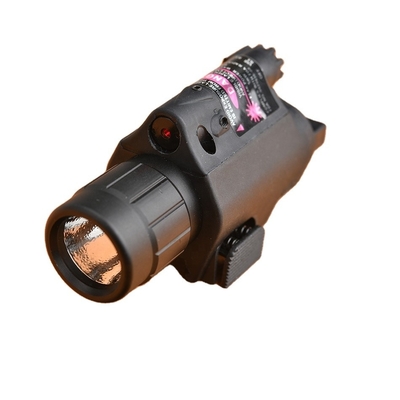 650nm golflengte 5mw uitgangsvermogen LED zaklamp en rood laserzicht