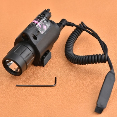 650nm golflengte 5mw uitgangsvermogen LED zaklamp en rood laserzicht