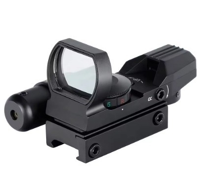 Aluminium legering Red Dot Sight met rode laser 1x22x33 Rode en groene verlichting Combo