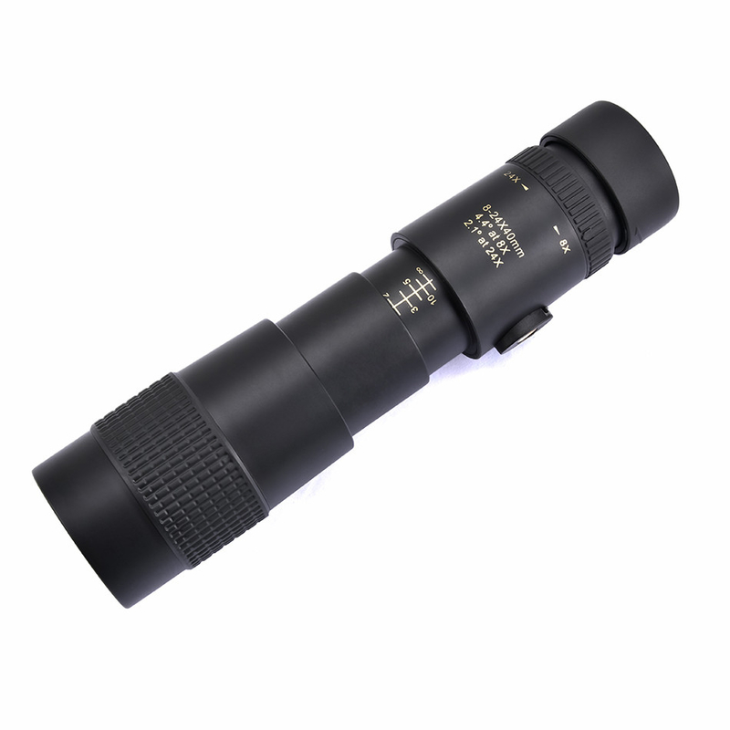 2m Close Focus 8-24x40 Zoom Long Range Monocular met statief voor telefoon