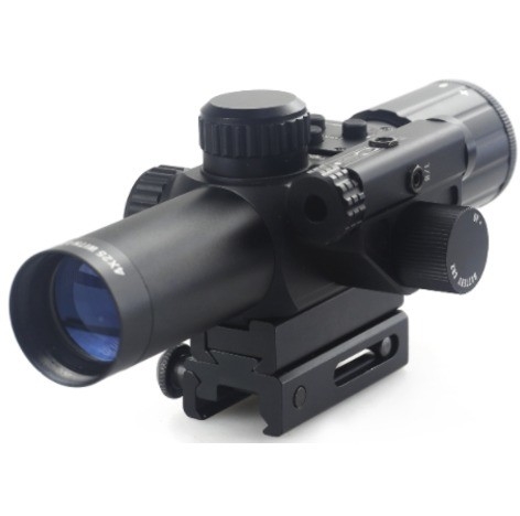 4x30 IR jacht breed gezichtsveld optische bereik met rode laser en mistbestendig