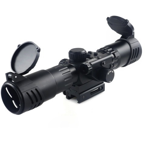 3.5-10X FMC Groene filmcoating KANDAR IR Laser Optic Scope Red Laser Sight voor de jacht