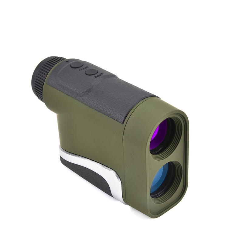 Nieuwste 6x25 laser afstandmeter 5-700m lange afstand voor de jacht 210g 7° kijkhoek