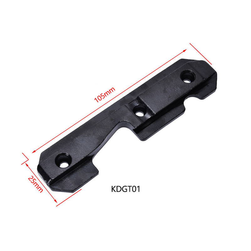 25 mm breedte basisadapter voor gemakkelijke montage op 11 mm slot Tactical Optics Accessory