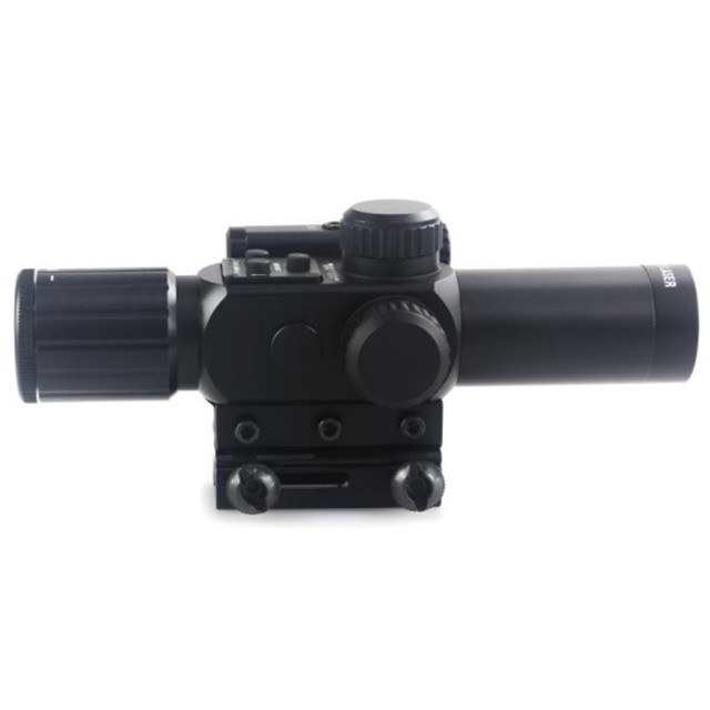 Vingerstippenaanpassing Kandar of OEM 4x25IR M6 Scope met 80-100 oogverlichting