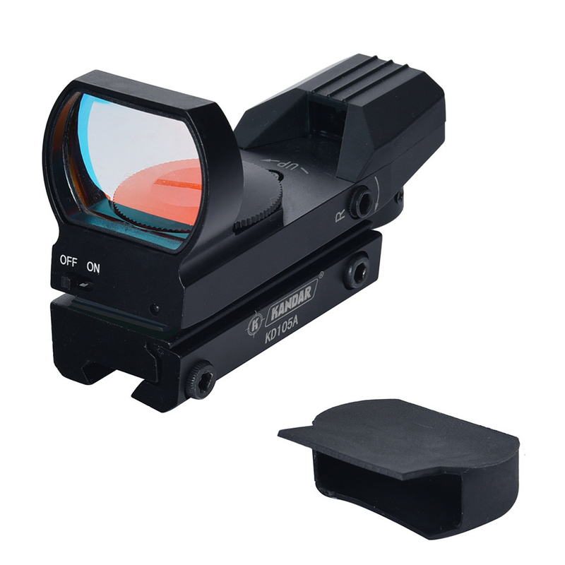 7.4mm Uitgang Pupil KANDAR Reflex Jagen Rode Dot Groene Dot Zicht met GRATIS Oogverlichting