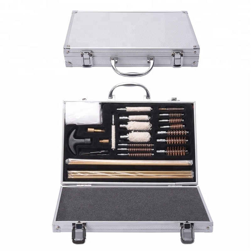 Zilveren Aluminium Hoes Reiniging Kit voor 0,22 0,177 12G 9MM en Langdurige prestaties