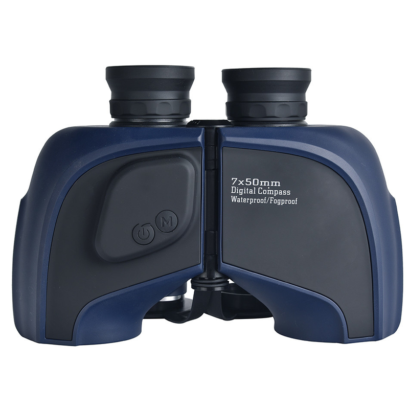 7x50 waterdichte digitale telescoop met kompas binoculair voor buitensport