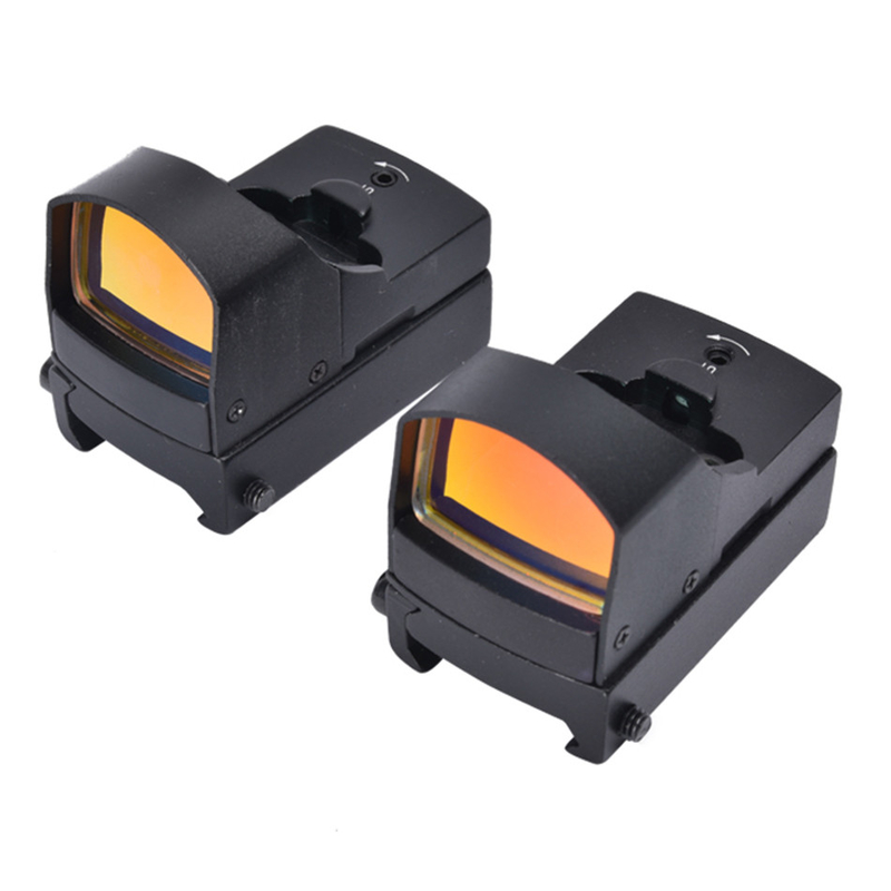 Reticel Kleur Rood Mat Zwart Afwerking 1X17X25 Red Dot Reflex Sight Mini Red Dot Scope