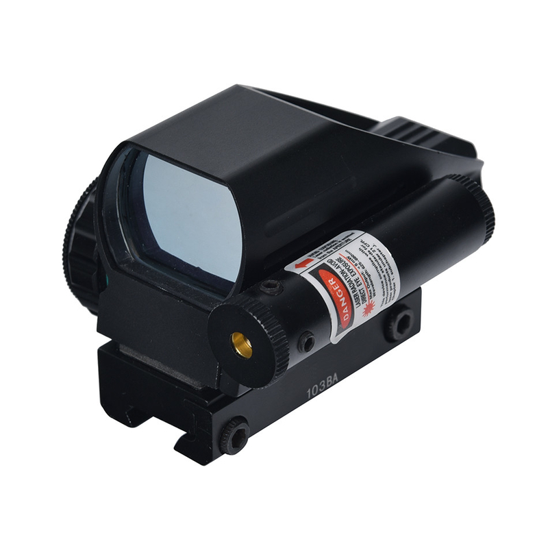 22mmX33mm Objectief Dia Red Dot Reflex Sight voor optische bereik en laser gezichtslengte 82mm