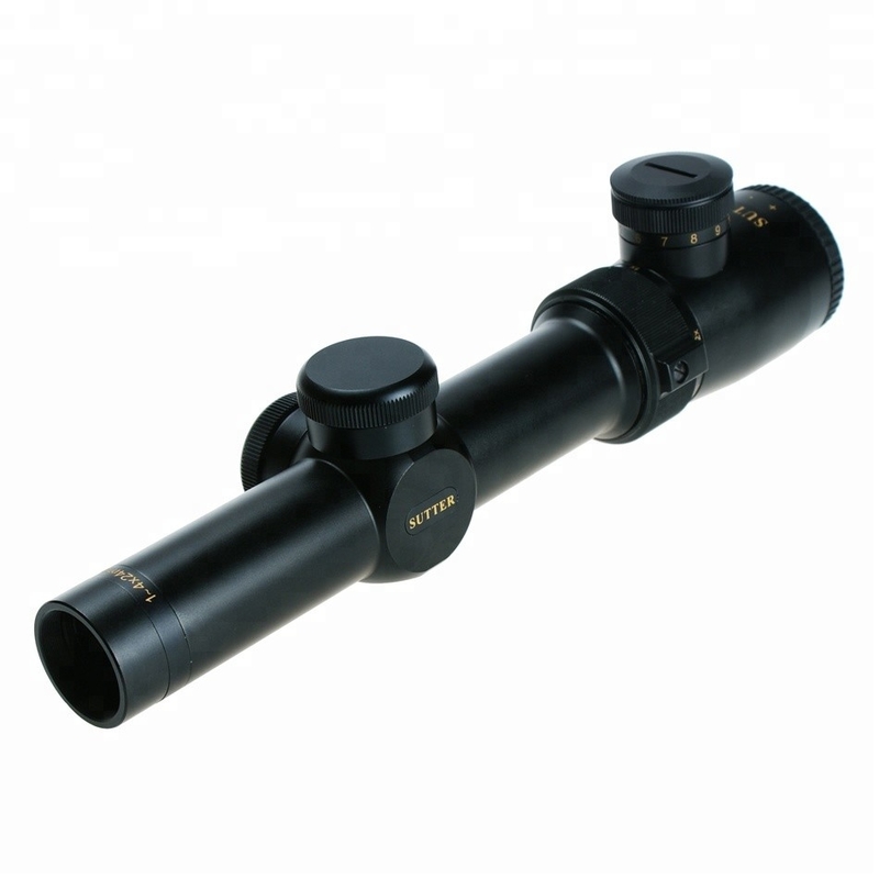 Verbeter je schietspel met SUTTER1-4x24E Tactische laservisie Optische visie vanaf de top