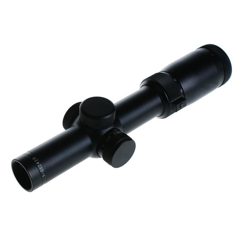 1-6x24 IR-scope met vermogen 1x-6x verlichte optische nachtvisie Mini-optische scope
